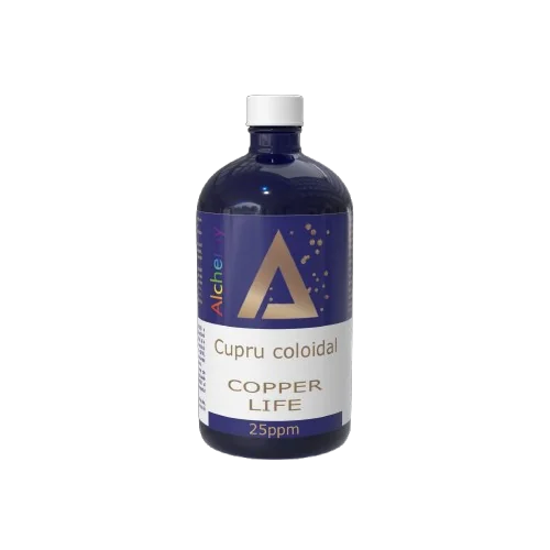 Fusion lotiune pentru ingrijirea pielii cu argint, cupru si aur coloidal 50ppm, 100ml, Alchemy