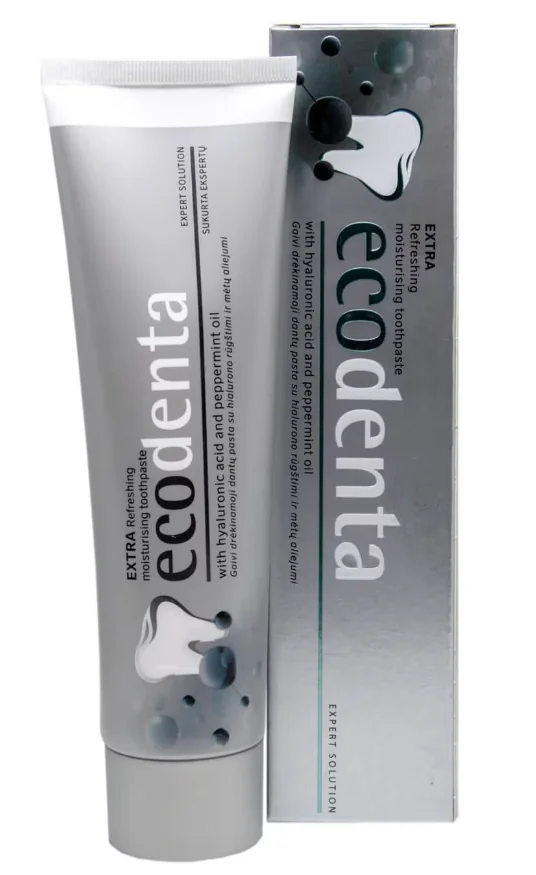 Pasta de dinti hidratanta si revigoranta Extra, 100ml, Ecodenta