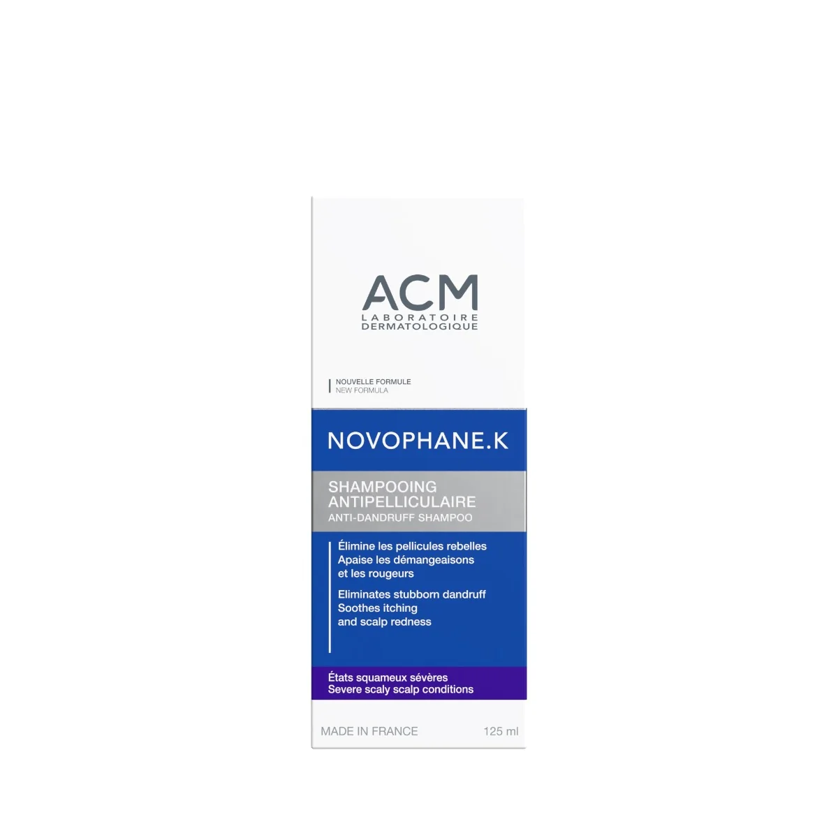 Sampon antimatreata Novophane K, 125ml, ACM
