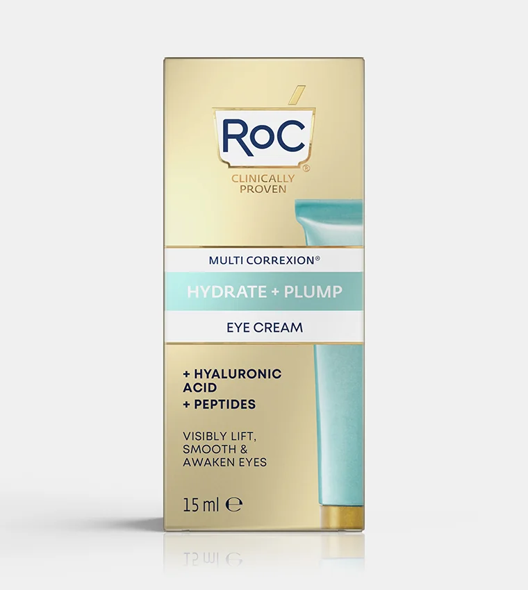 Crema pentru conturul ochilor Multi Correxion Hydrate + Plump, 15ml, RoC