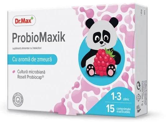 Dr.Max ProbioMaxik, 15 comprimate mastecabile