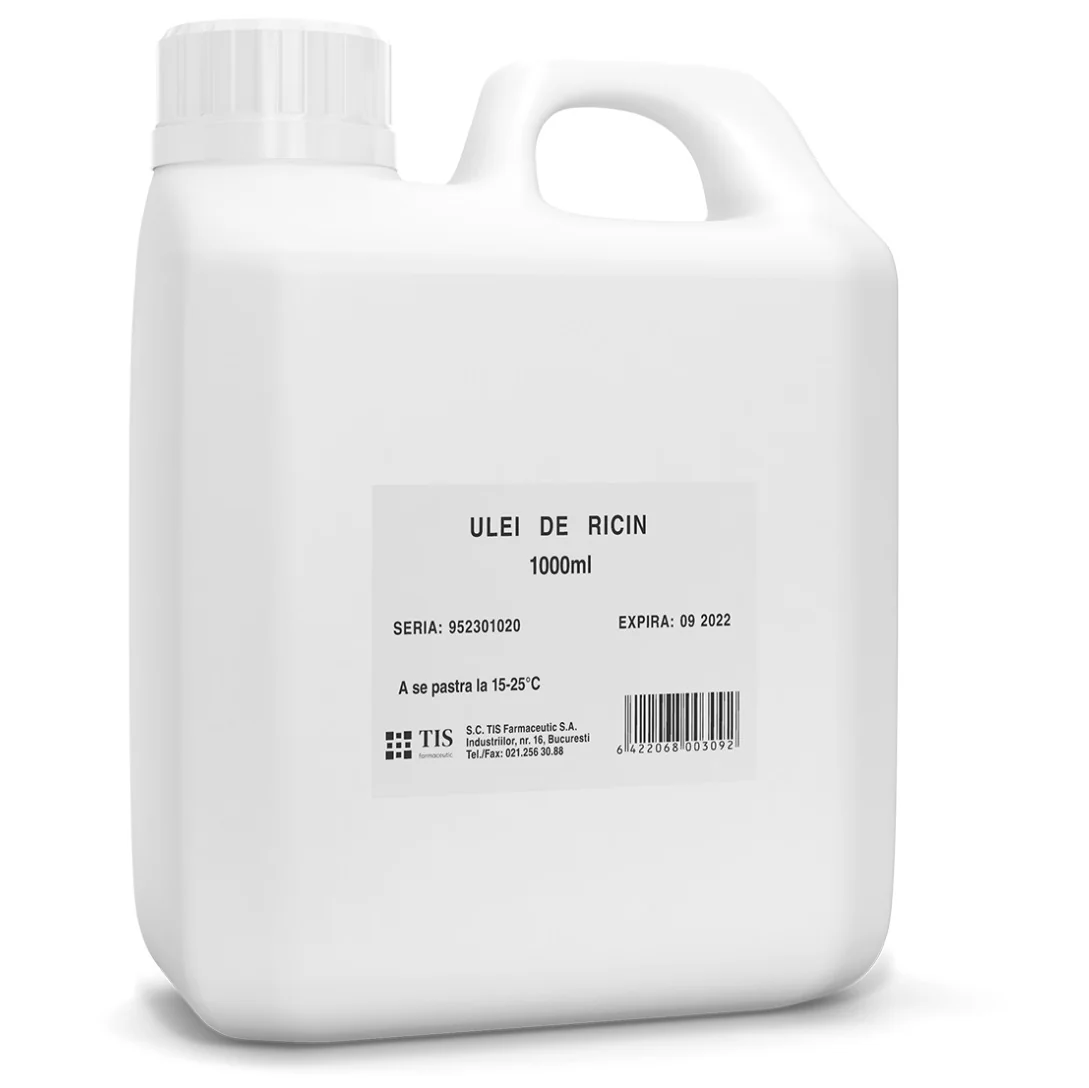 Ulei de ricin, 1000ml, Tis Farmaceutic