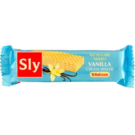 Napolitana cu vanilie, 20 g, Sly Nutrition