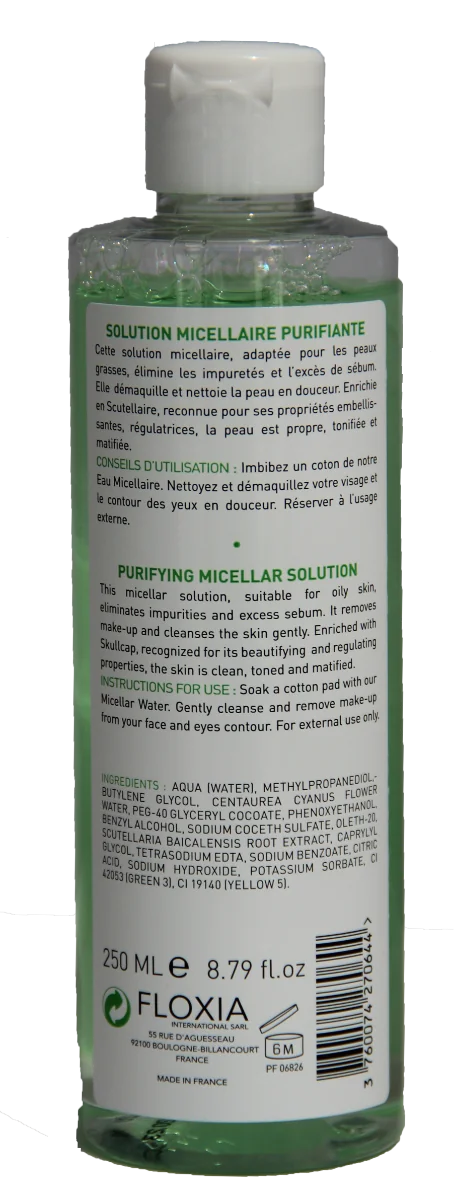 Solutie micelara purifianta, 250ml, Floxia 