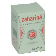 Zaharina, 100 comprimate, Zentiva