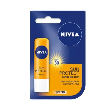 Balsam de buze protectie solara SPF 30, 4.8G, Nivea