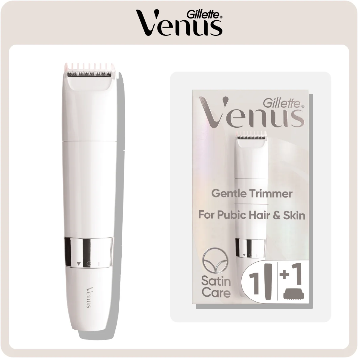 Trimmer pentru zona intima Venus, 1 bucata, Gillette