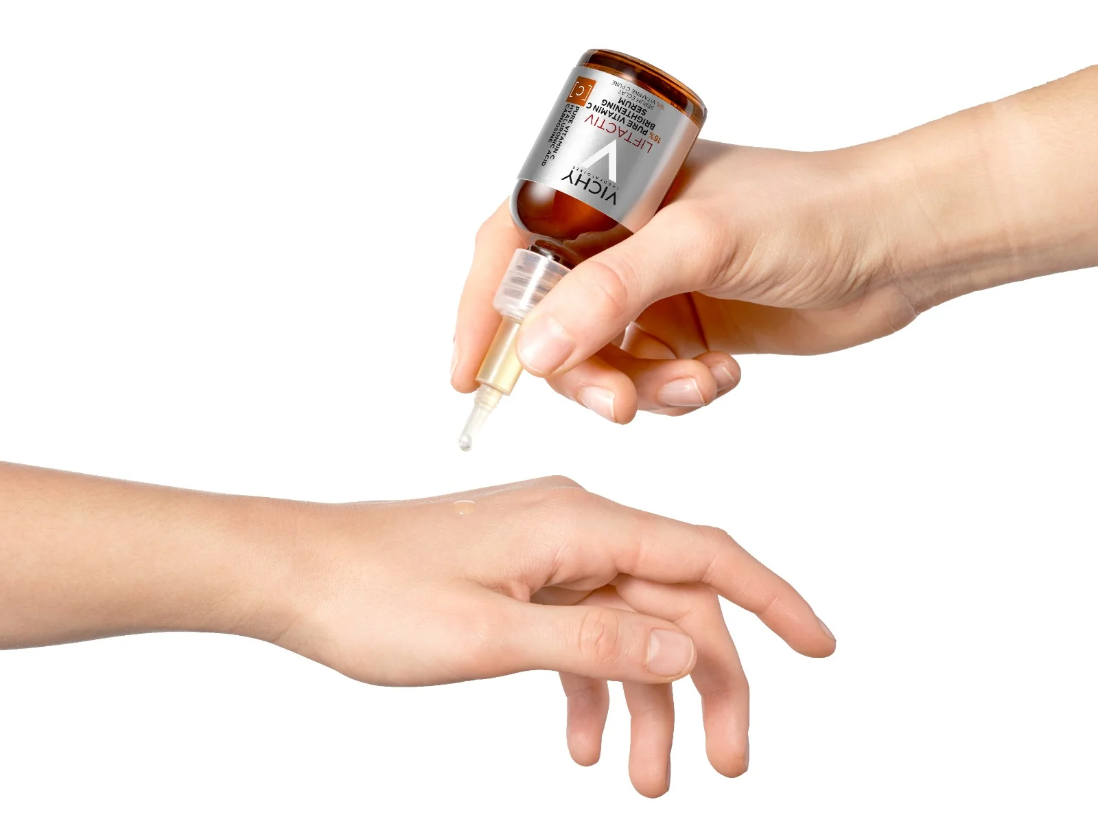 Serum cu 16% Vitamina C Pura cu efect de luminozitate Liftactiv Supreme, 20ml, Vichy