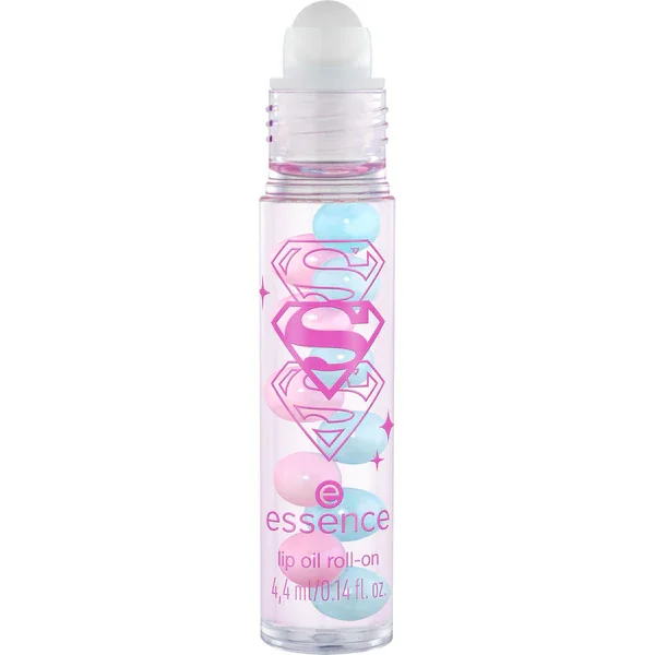 Ulei de buze roll-on Superman, 4.4ml, Essence