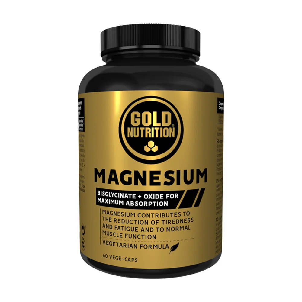 Magneziu 600mg, 60 capsule, Gold Nutrition