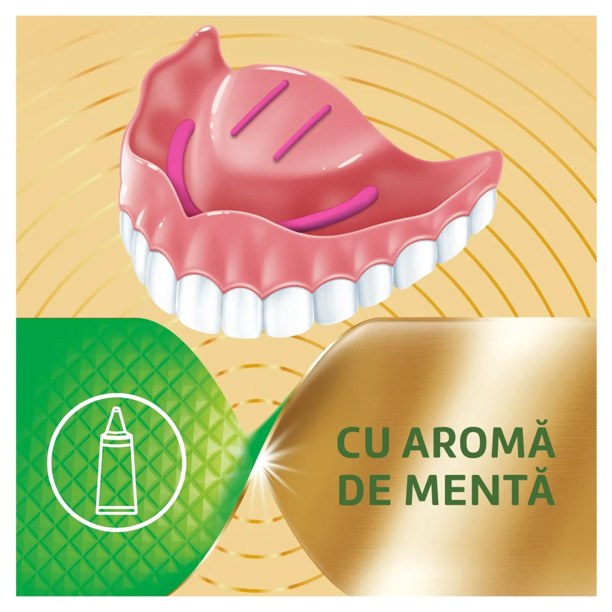 Crema adeziva pentru proteza dentara Max Fixare + Mentol, 40g, Corega 