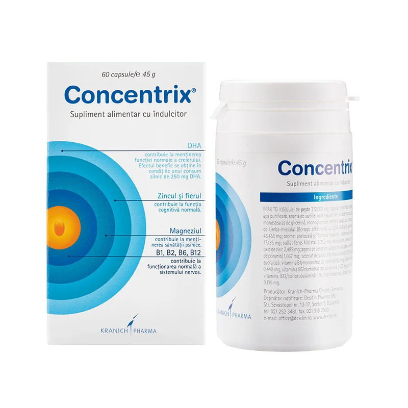 Concentrix, 60 capsule, Desitin