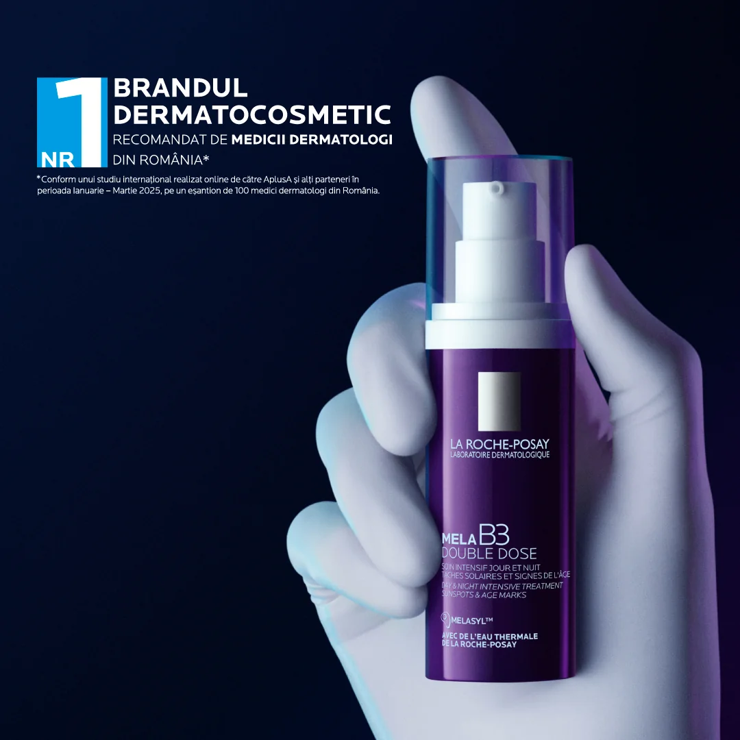 Serum concentrat intensiv anti-pete pigmentare Mela B3 Double Dose, 40ml, La Roche-Posay