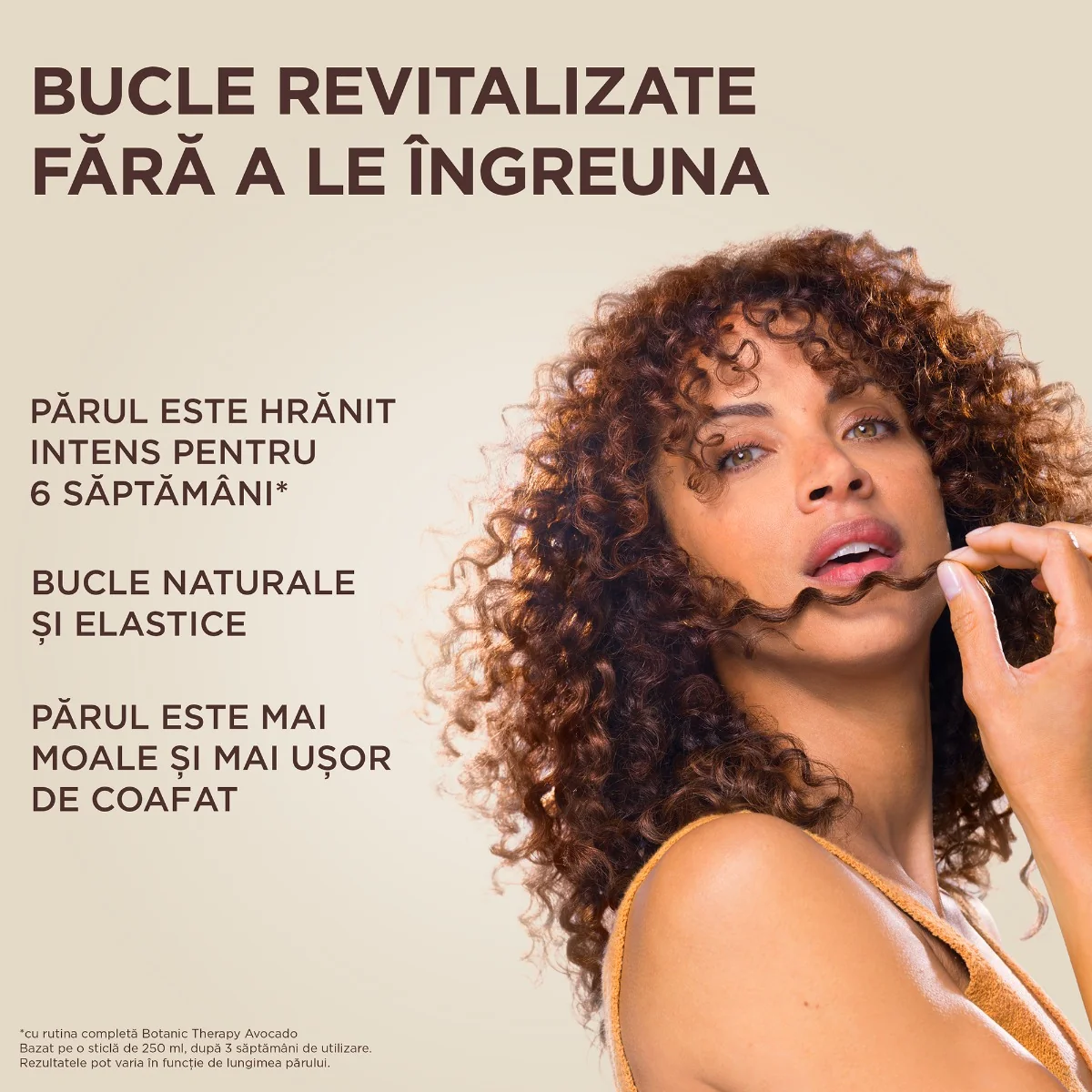 Balsam pentru parul uscat ondulat si cret Botanic Therapy Avocado Oil, 200ml, Garnier
