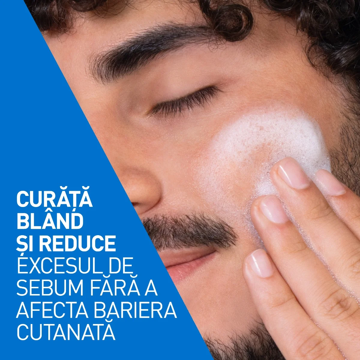 Gel de curatare spumant piele normala-grasa, 236ml, CeraVe