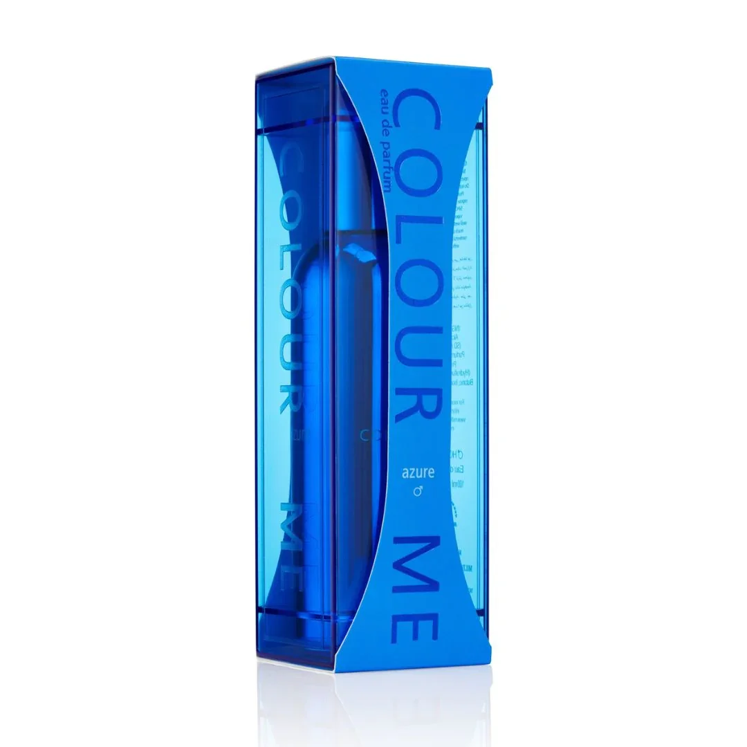 Apa de parfum pentru barbati Azure Color Me, 100ml, Milton-Lloyd Fragrances