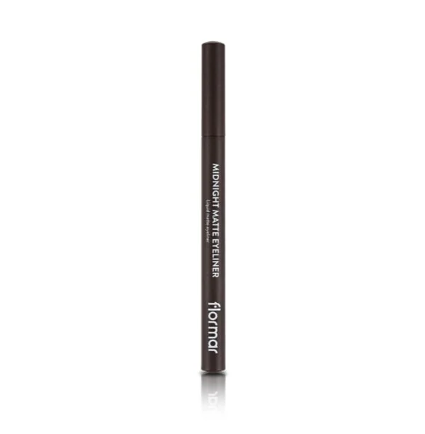 Tus de ochi Midnight Matte 02 Brown, 1.2ml, Flormar