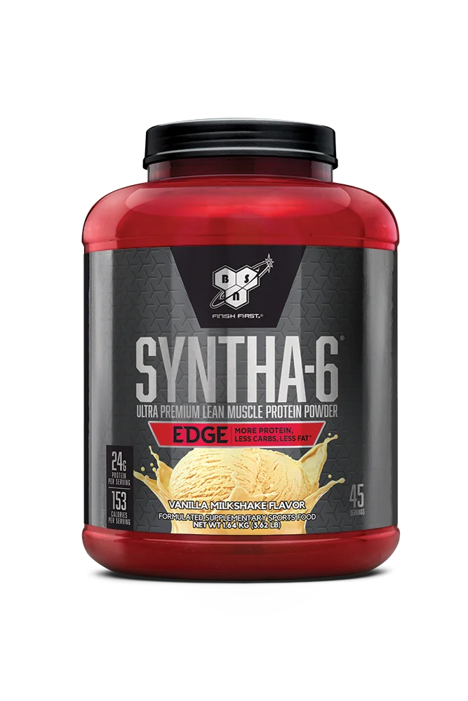 Pudra proteica proteine din zer izolat proteic BSN Syntha 6 EDGE Vanilie, 1.78kg, BSN