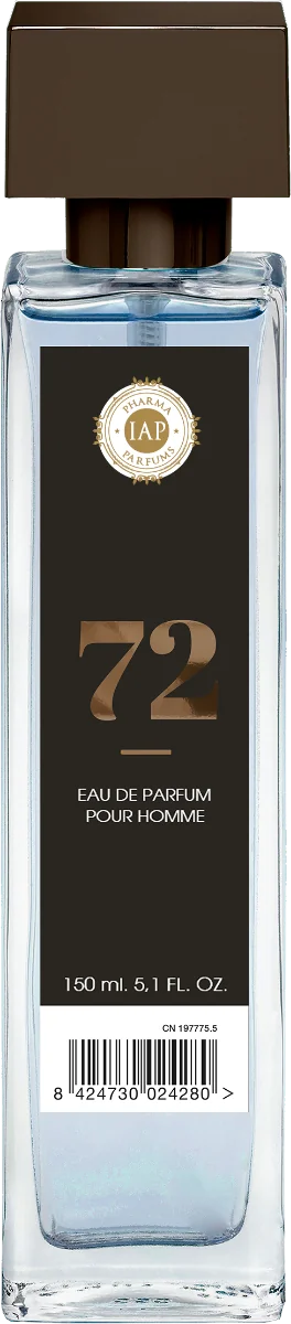 Apa de parfum pentru barbati Nr. 72, 150ml, IAP Pharma