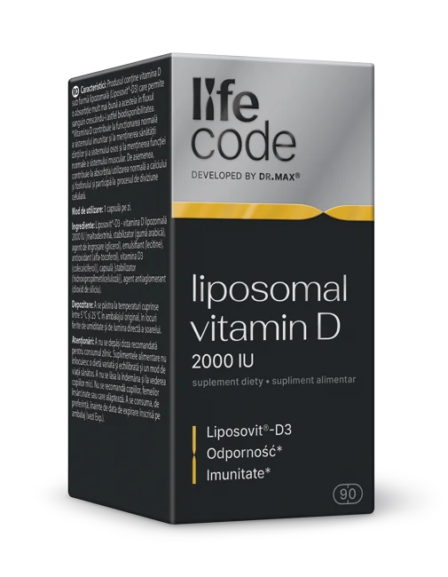 LifeCode developed by Dr. Max® Liposomal Vitamin D, 90 capsule