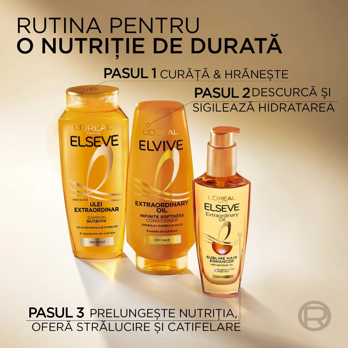 Sampon Ulei Extraordinar, 400ml, Elseve