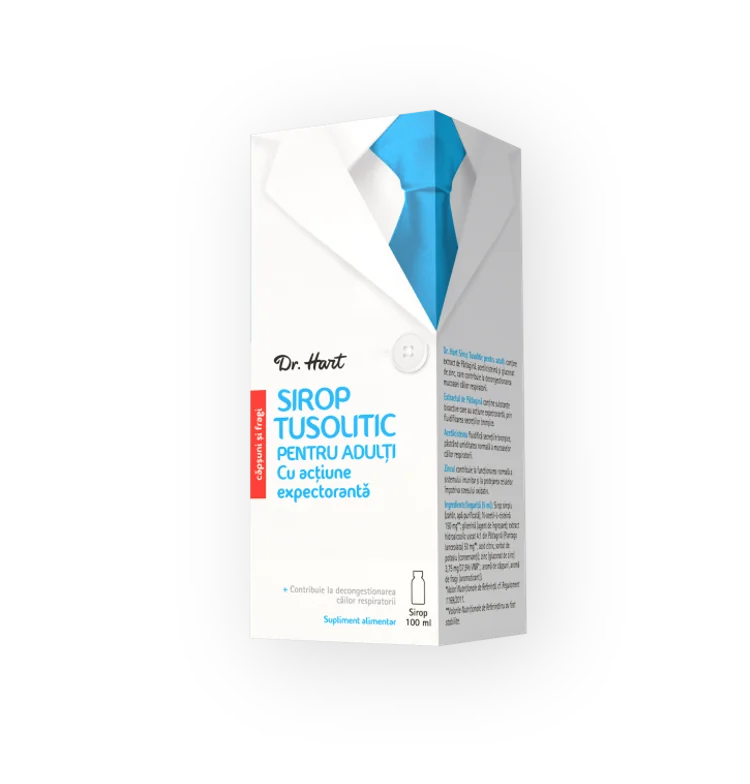 Dr.Hart Tusolitic adulti, 100ml