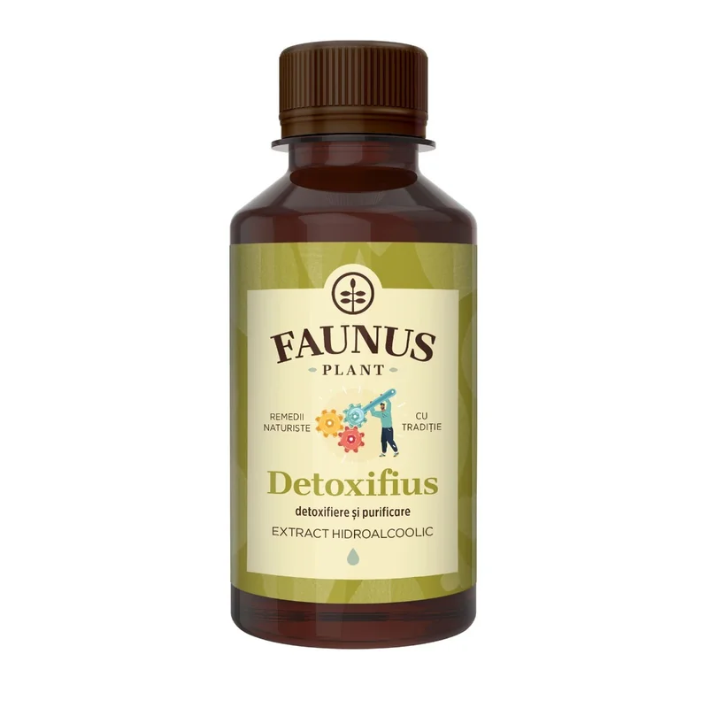 Tinctura detoxifiere Detoxifius, 200ml, Faunus Plant