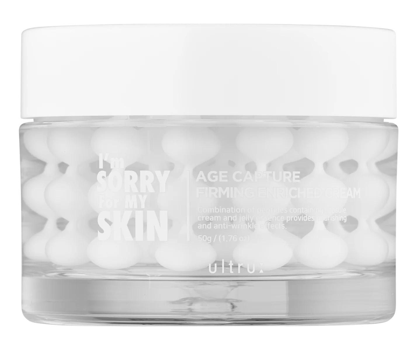 Gel hidratant cu microcapsule de crema cu Peptide, 50gr, I'm sorry for my skin