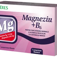 Magneziu + B6, 30 comprimate, Beres