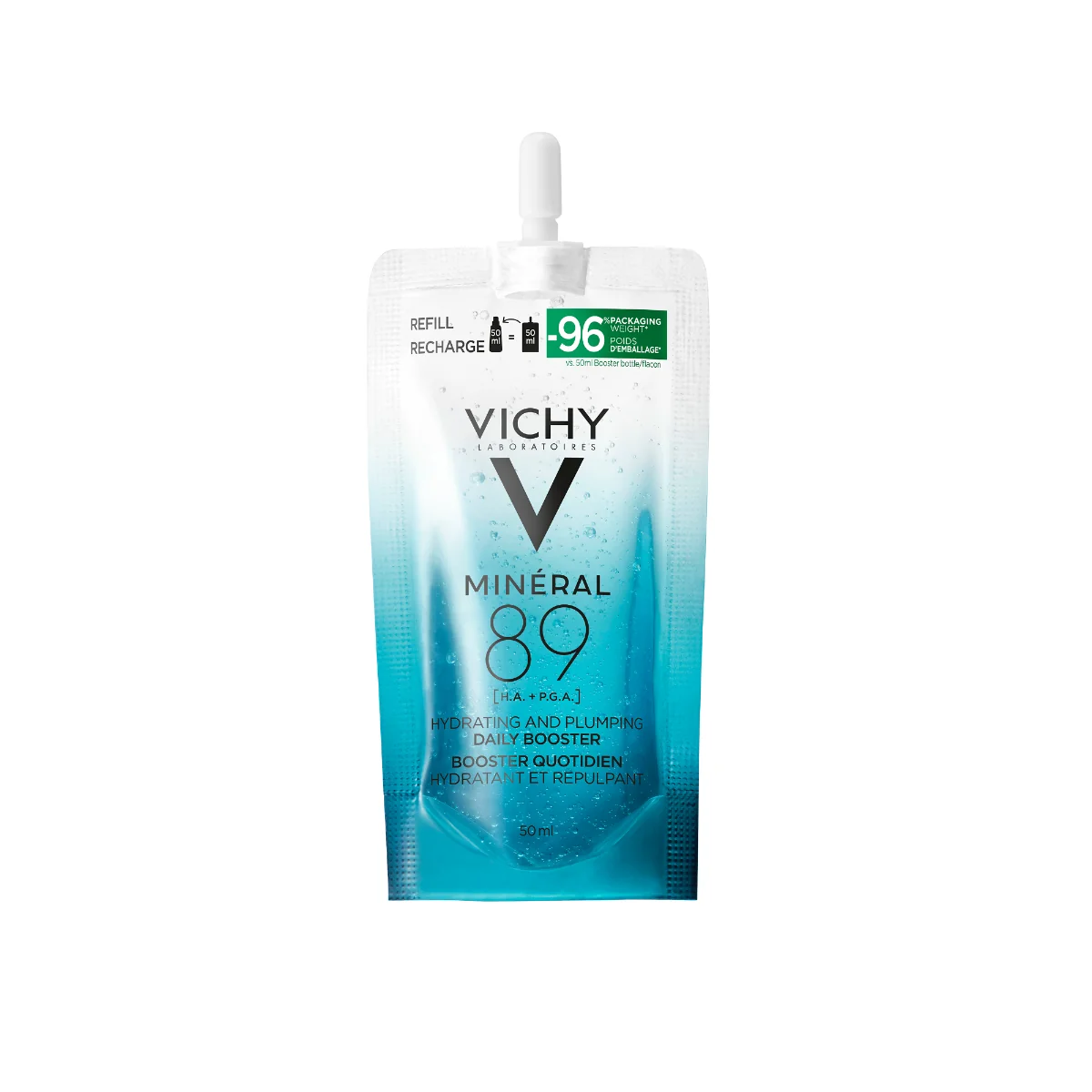Rezerva booster gel zilnic Mineral 89, 50ml, Vichy 