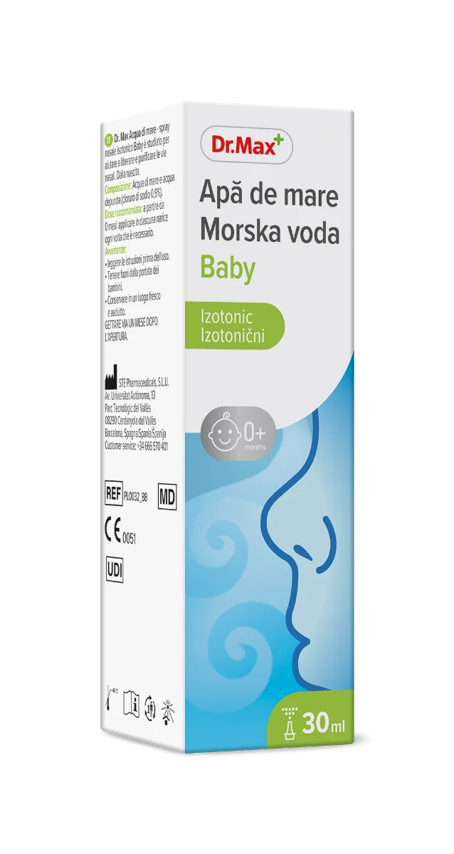 Dr. Max Spray nazal isotonic Baby, 30ml