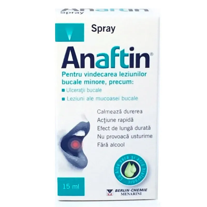Anaftin spray, 15 ml, Berlin Chemie