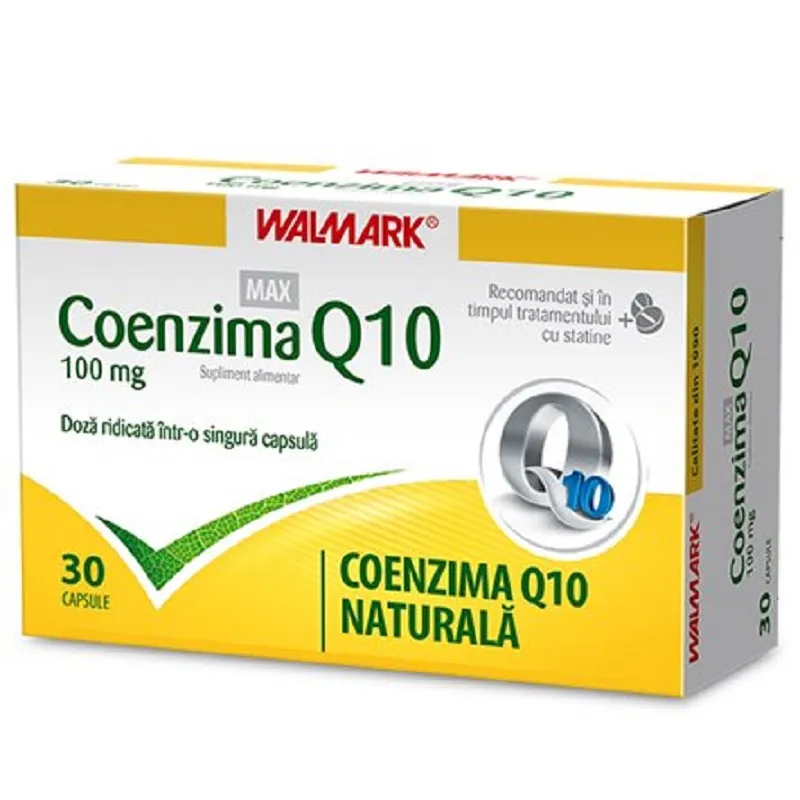 Coenzima Q10 Max, 30 capsule, Walmark