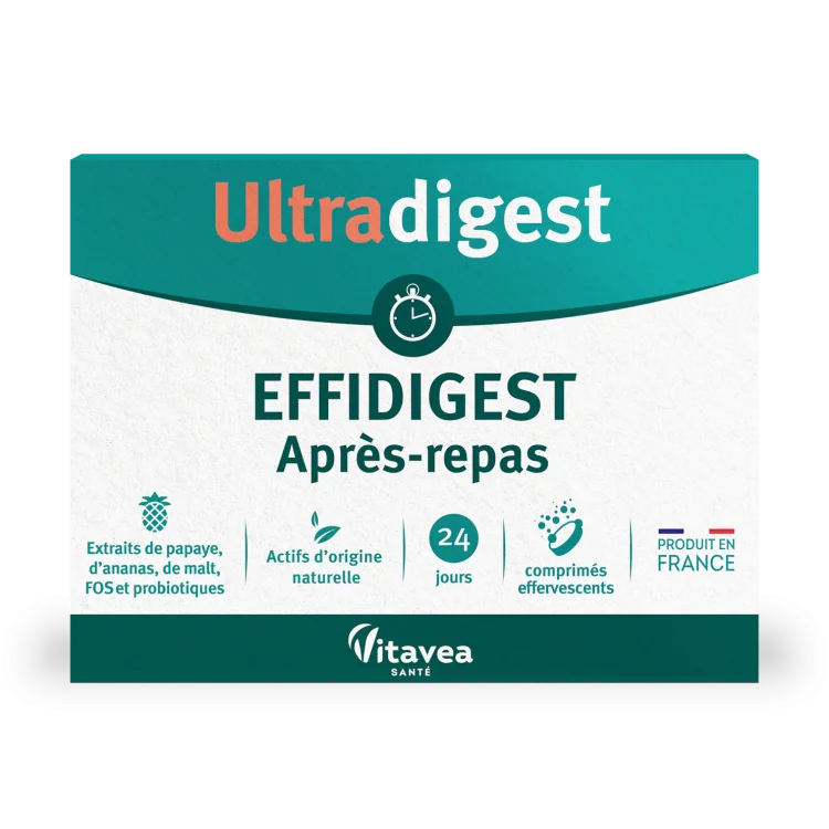 Probiotic pentru digestie si colon iritabil Effidigest, 24 comprimate, Ultradigest