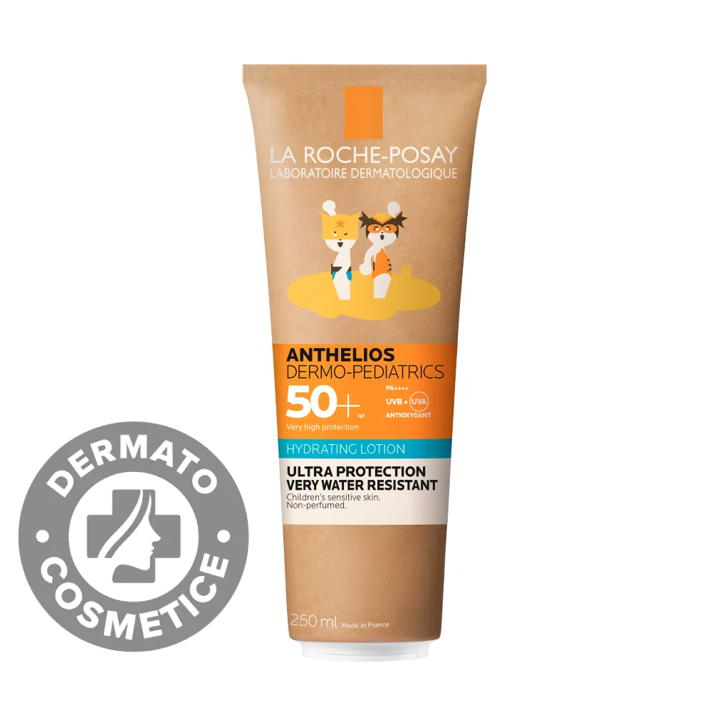 Lotiune Hidratanta pentru copii SPF50+ Anthelios Dermo-Pediatrics, 250ml, La Roche-Posay