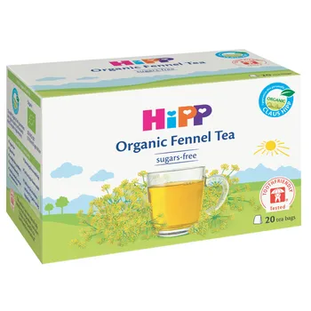 Ceai de fenicul Bio, 20 plicuri x 1.5g, HiPP 