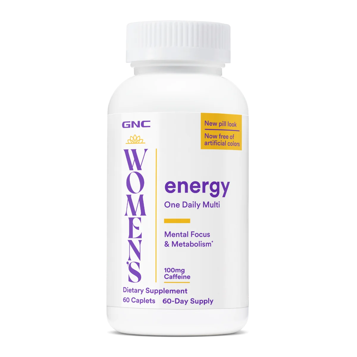 Multivitamine pentru Femei Energie si Metabolism Women`s One Daily Multivitamin Energy, 60 tablete, GNC