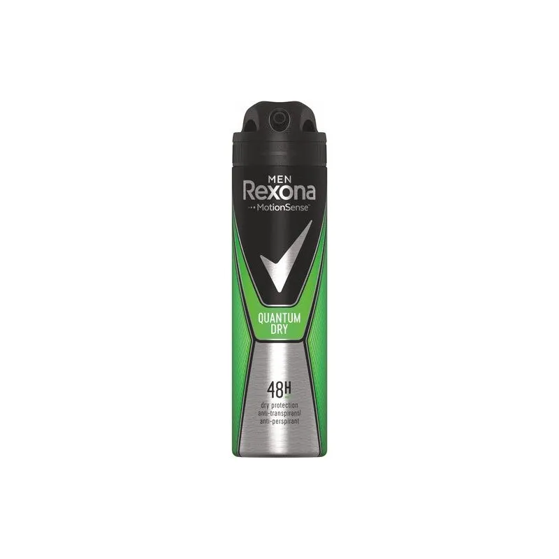 Deodorant spray Men Quantum Dry, 150ml, Rexona
