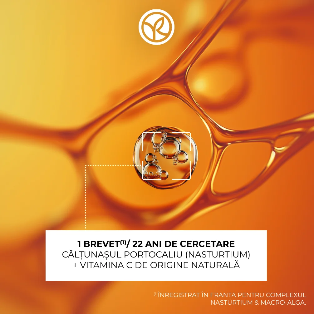 Crema iluminatoare cu Vitamina C, 50ml, Yves Rocher