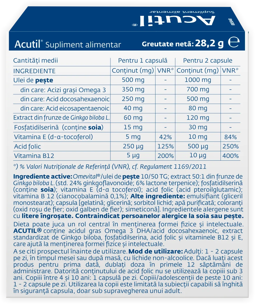 Acutil, 30 capsule, Angelini 