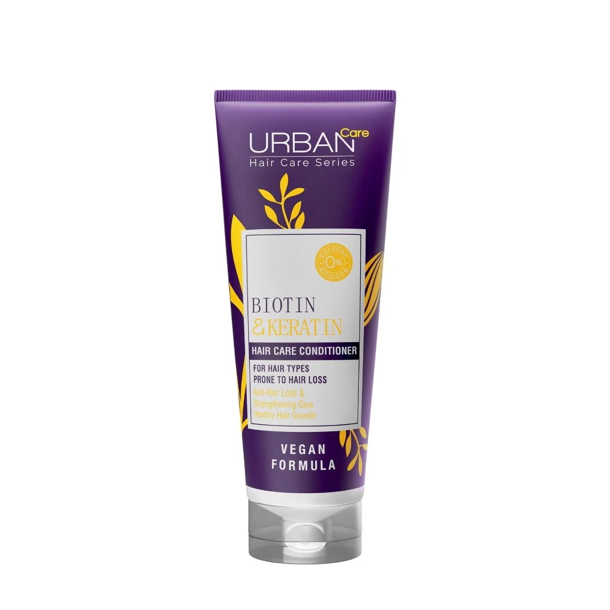 Balsam de par fara sulfati cu Biotina si Keratina, 250ml, Urban Care