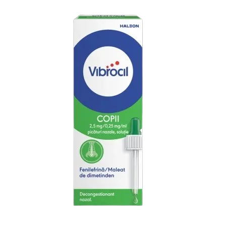 Vibrocil pentru copii picaturi nazale, 15ml, Haleon