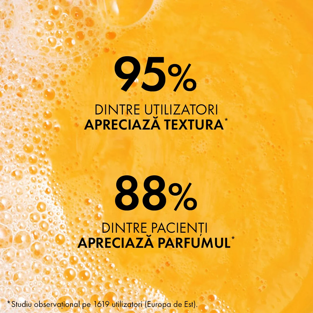 Sampon si balsam 2 in 1 anti-matreata pentru toate tipurile de par Dercos, 390ml, Vichy