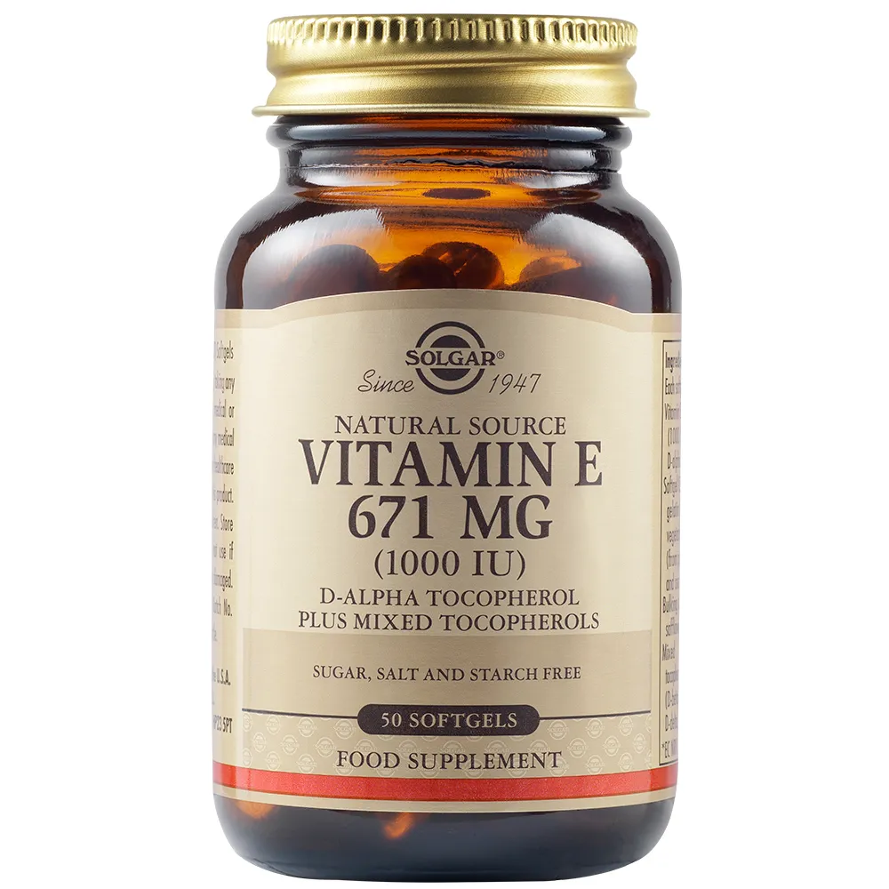 Vitamina E, 50 capsule, Solgar