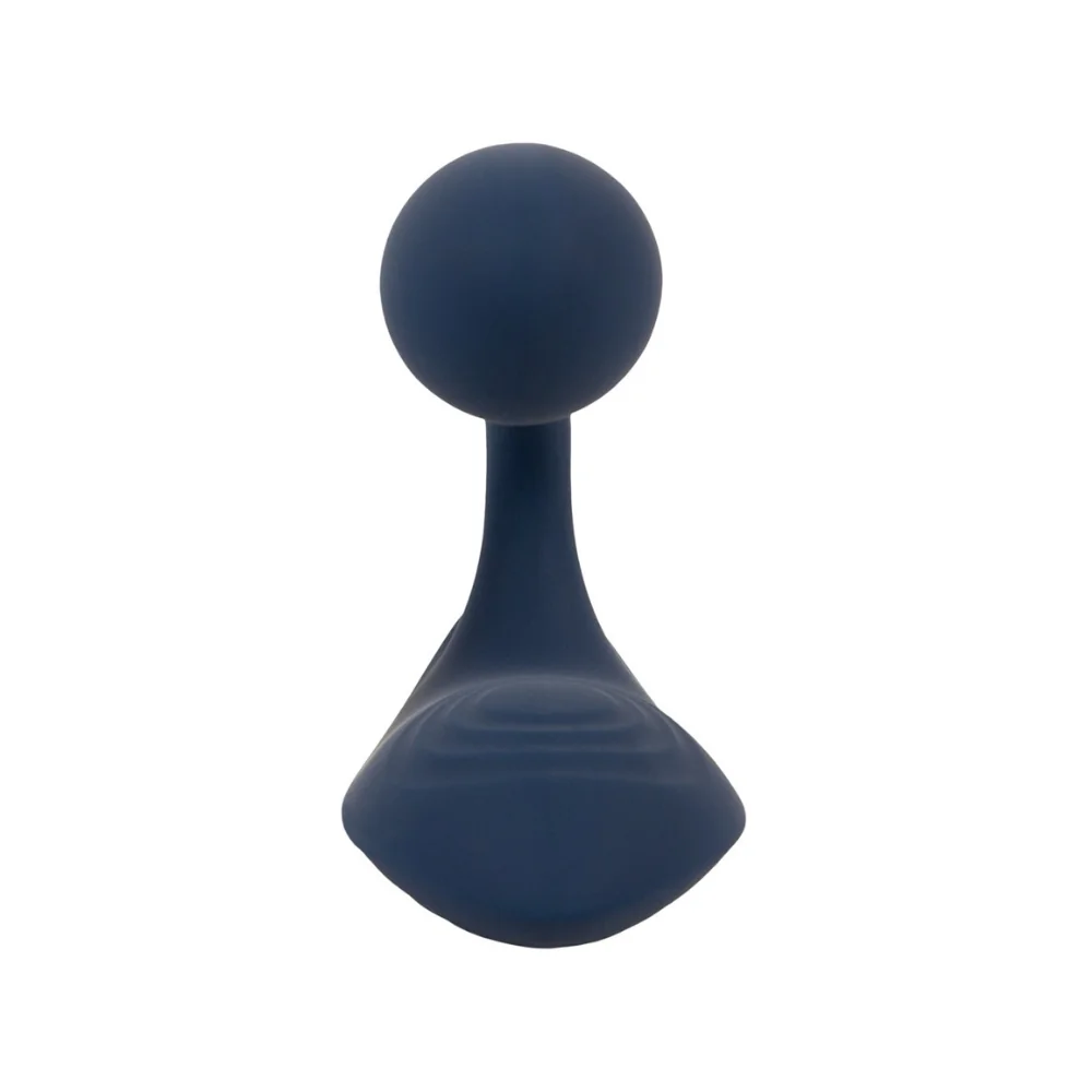Vibrator 2in1 clitoridian si vaginal Panty Vibe negru, 1 bucata, Sweet Smile