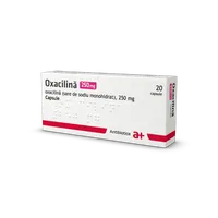 Oxacilina 250mg, 20 capsule, Antibiotice