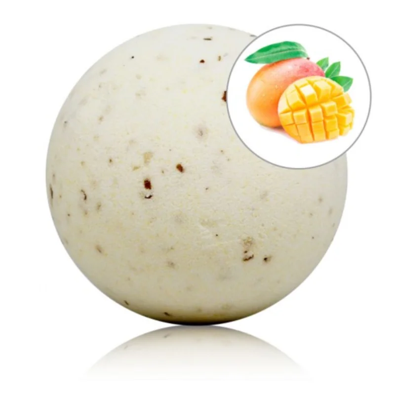 Bomba de baie efervescenta cu parfum de Mango, 140g, LabNatur