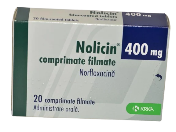 Nolicin 400mg, 20 comprimate, KRKA