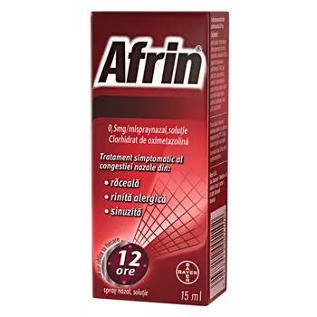 Afrin spray nazal, 15 ml, Bayer 