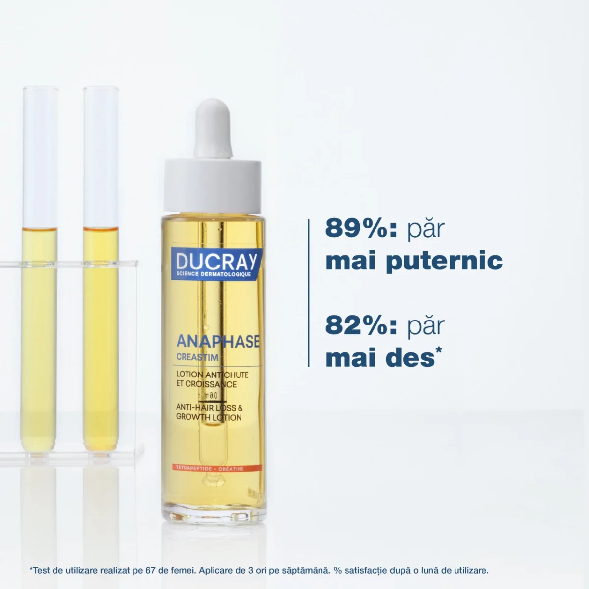 Lotiune impotriva caderii parului Anaphase Creastim, 60ml, Ducray